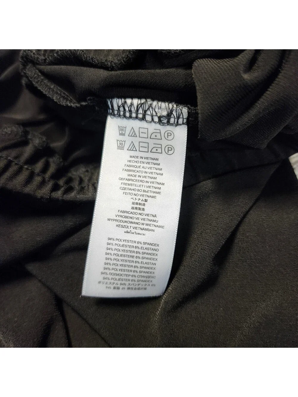 Michael Kors Black Straight Leg Pants Size 2X Elastic Waist